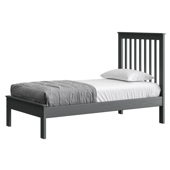 Mission 39" Single Bed in Graphite Finish