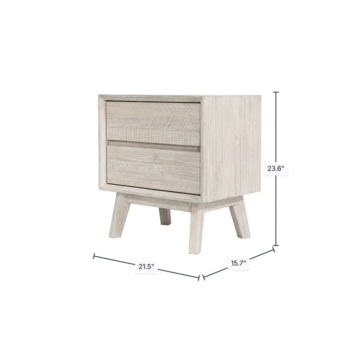 Gia 2 Drawer Nightstand