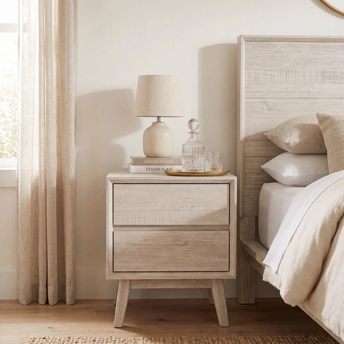 Gia 2 Drawer Nightstand