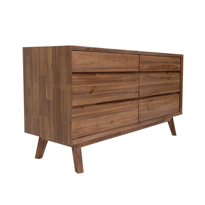 Gia King 5pc. Bedroom Set - Pecan