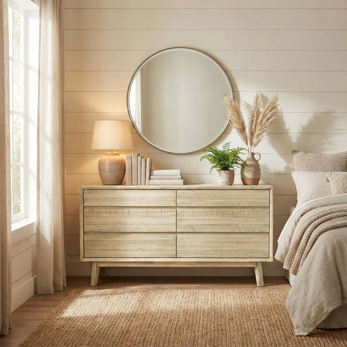 Gia 6 Drawer Dresser