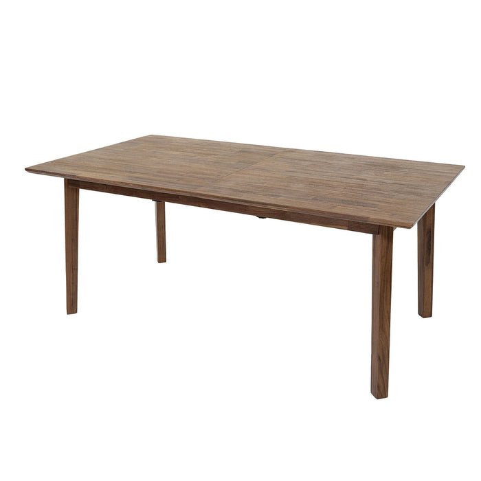 Gia Large Extension Dining Table - Pecan