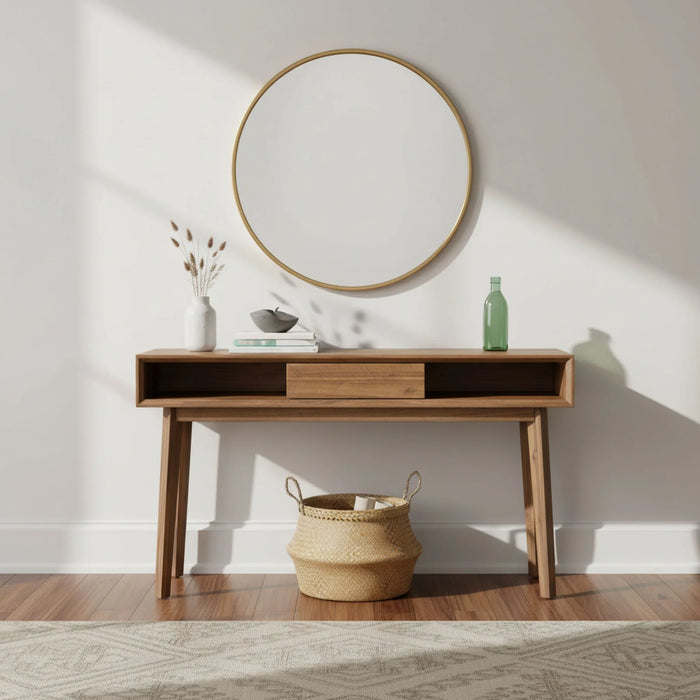 Gia Console Table - Pecan