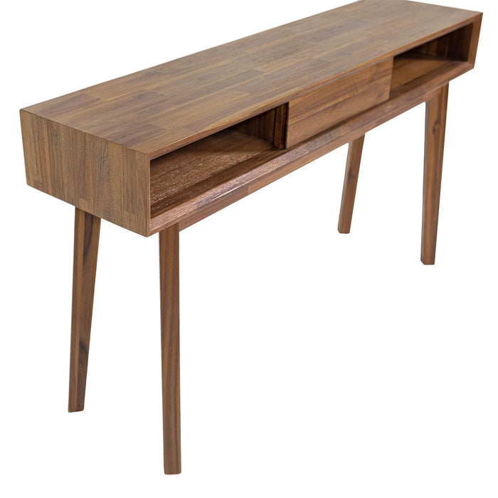 Gia Console Table - Pecan