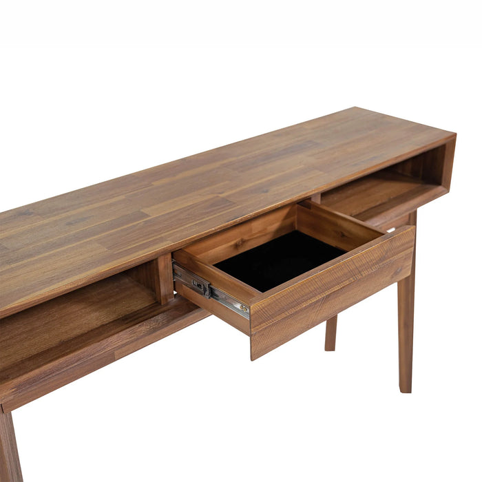 Gia Console Table - Pecan