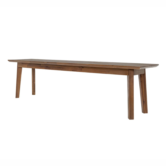Gia 67" Bench - Pecan