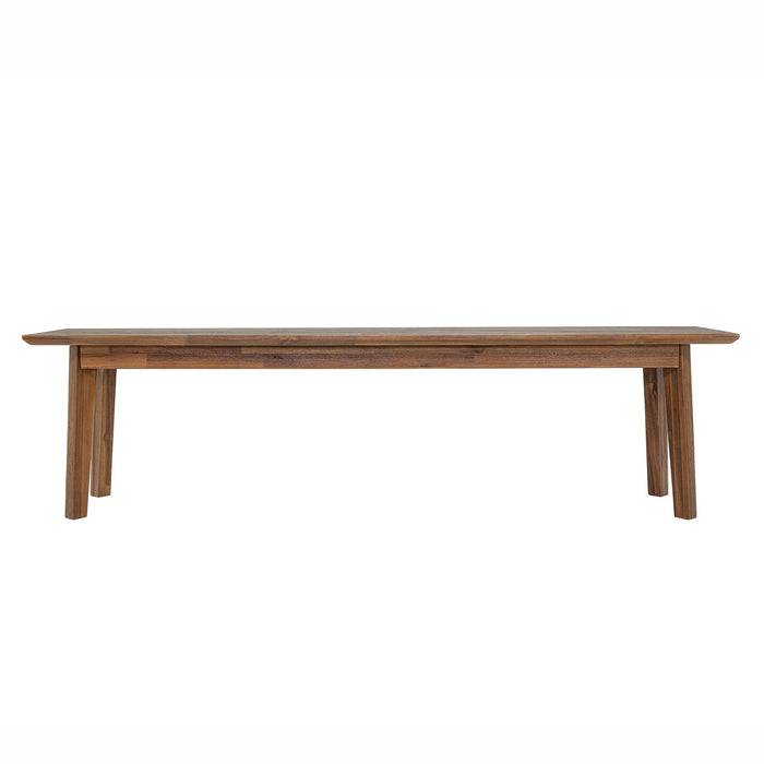 Gia 67" Bench - Pecan