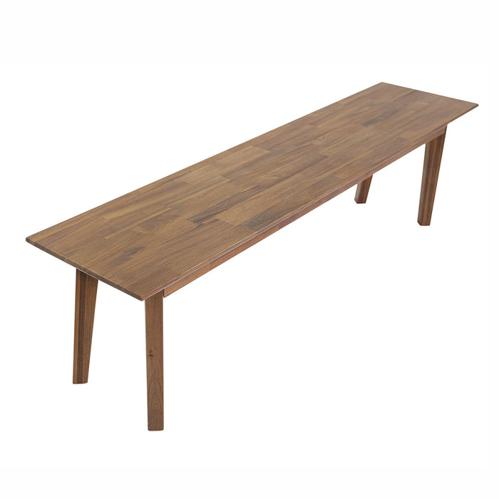 Gia 67" Bench - Pecan