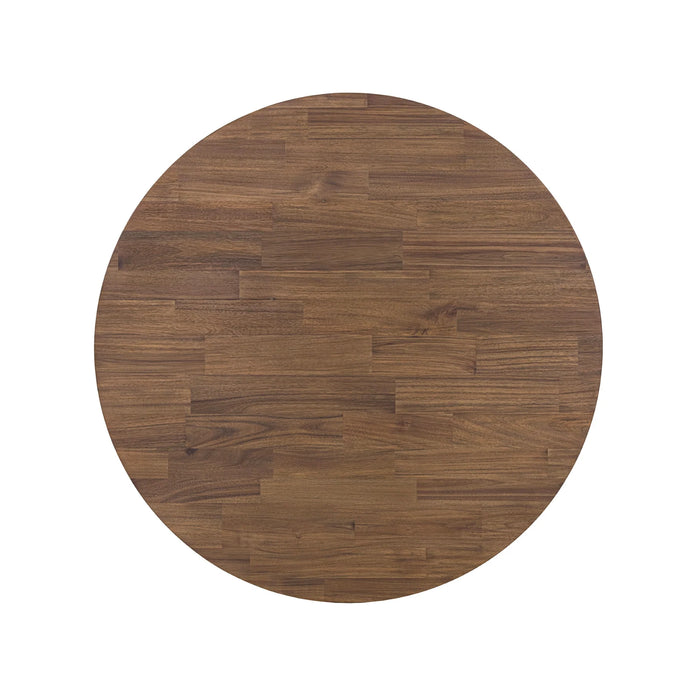 Gia Round Dining Table - Pecan