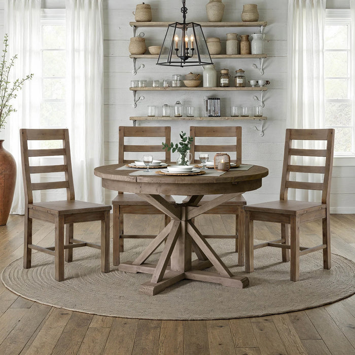 Irish Coast Sundried Round Dining Table