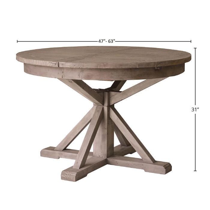 Irish Coast Round Dining Table & Chairs (Sundried)