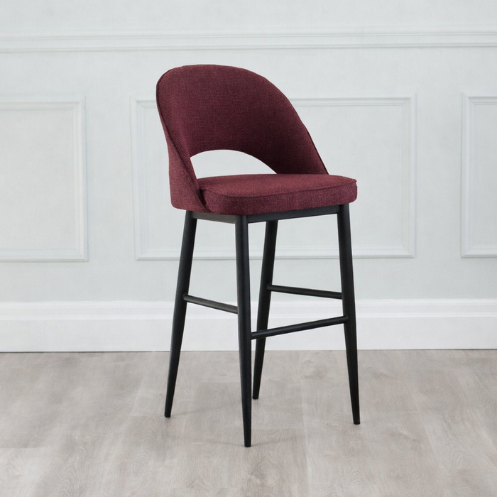 COCO Counter Stool (Sangria/Black)