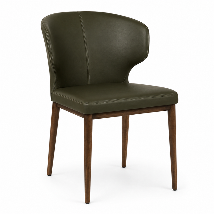 Cabo Dining Chair Olive/Walnut