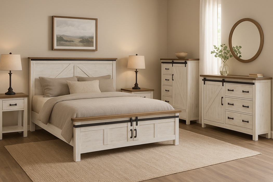 Provence 60" Queen Platform Bedroom Set