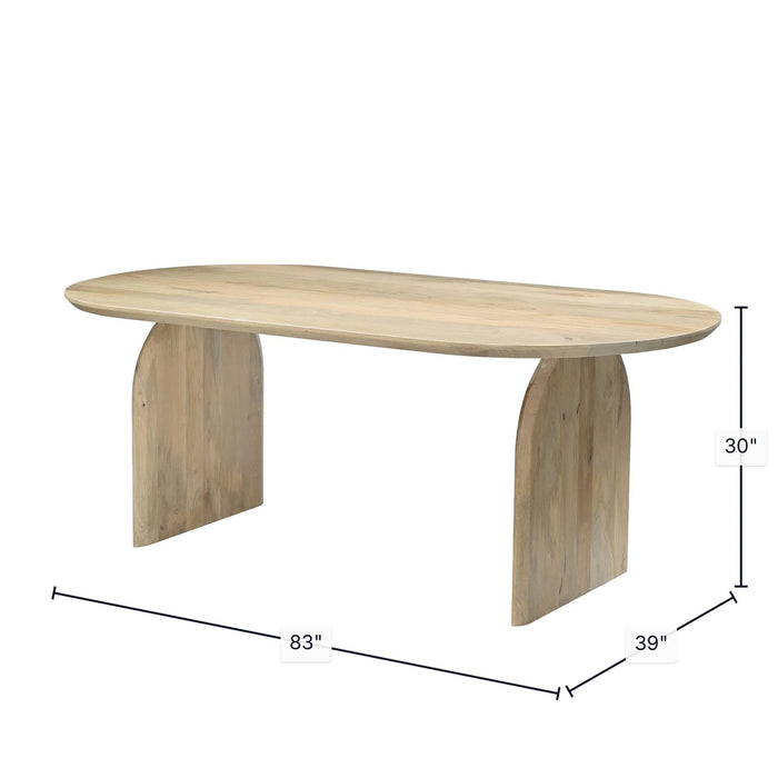 Domingo Dining Table - Natural