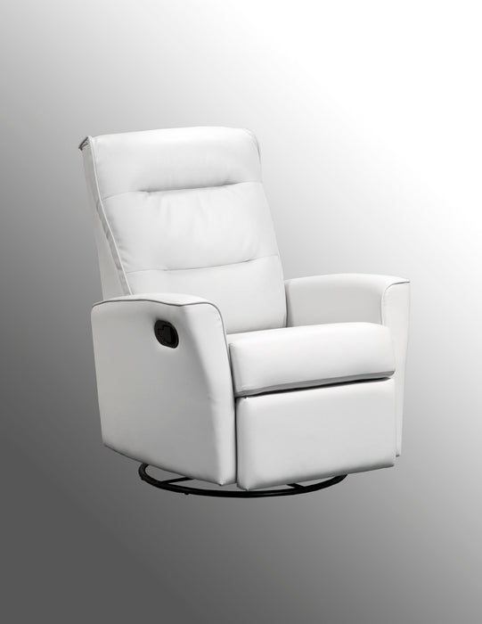 L0342 Leather Combo Swivel/Glider Recliner w/Power