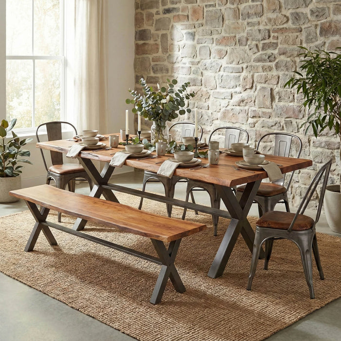 Restore 98" Live Edge Dining Table