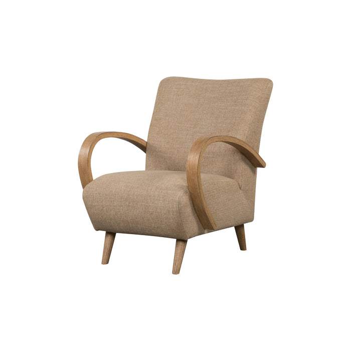 Louis Club Chair (Textured Honey)