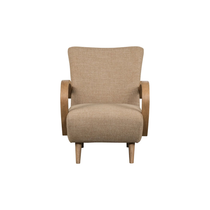 Louis Club Chair (Textured Honey)