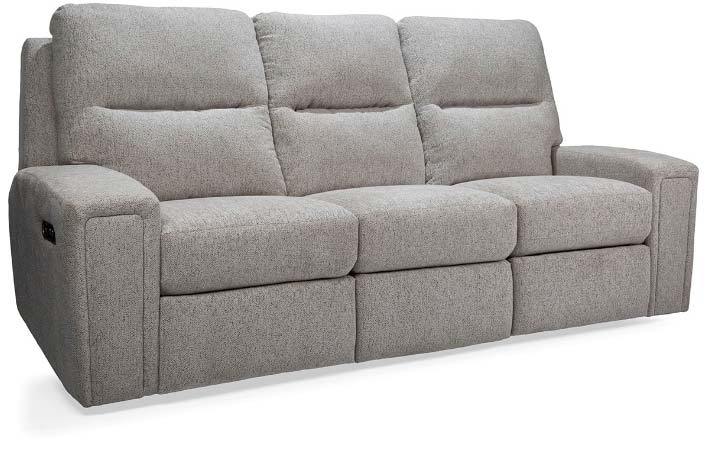 M38500P Power Leather Reclining Sofa Suite