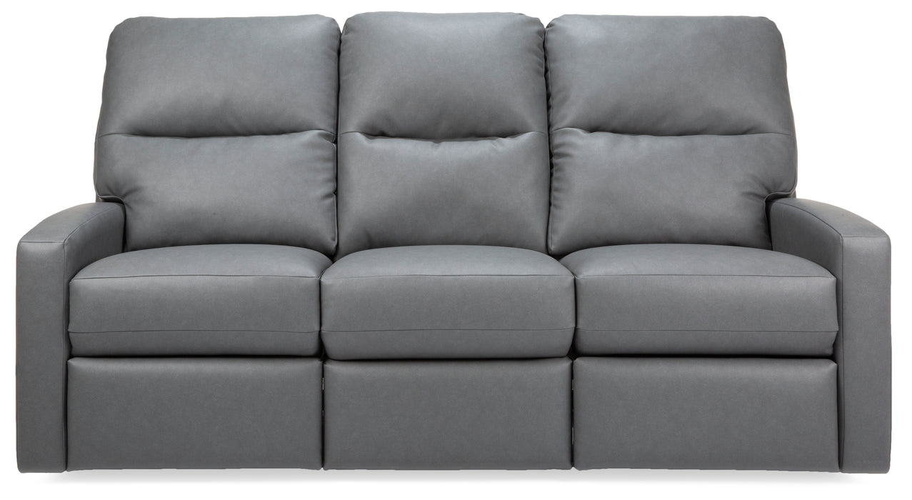 M38505P Power Leather Reclining Sofa Suite