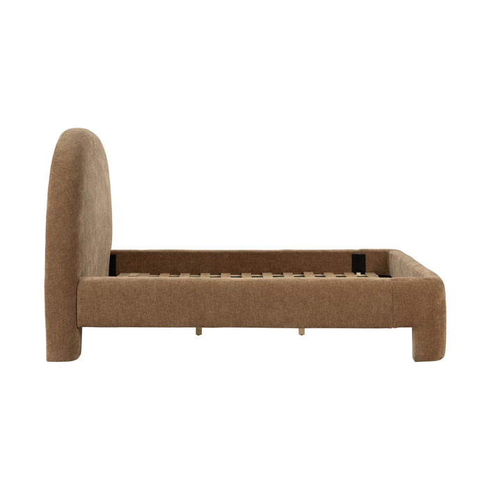 Nina King Platform Bed - Chai