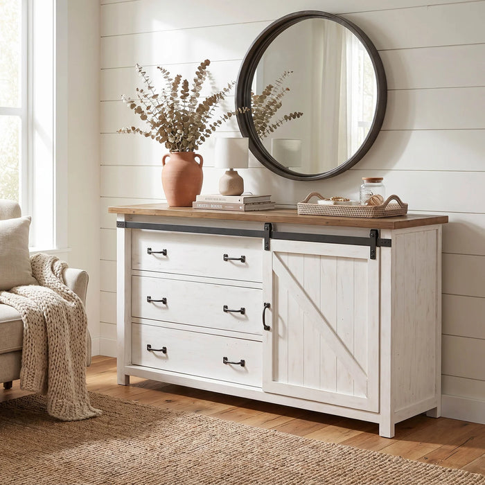 Provence Dresser with 1 Door
