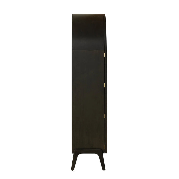 Remix Arch Cabinet - Antique Black