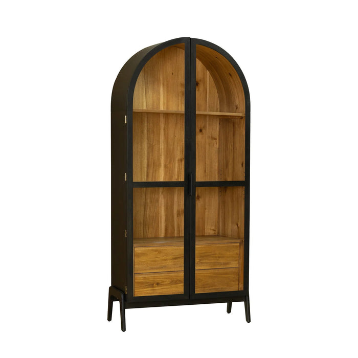 Remix Arch Cabinet - Antique Black