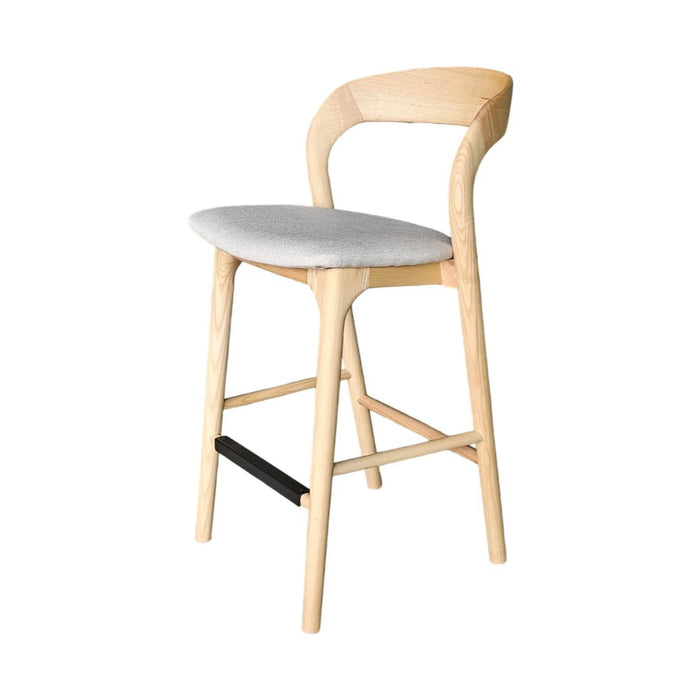 Rotondo Counter Stool - Natural Frame