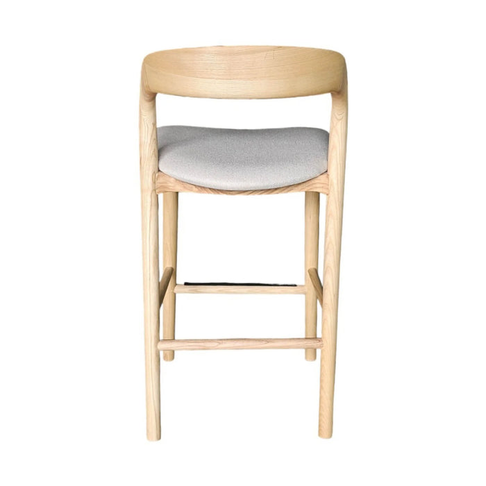 Rotondo Counter Stool - Natural Frame