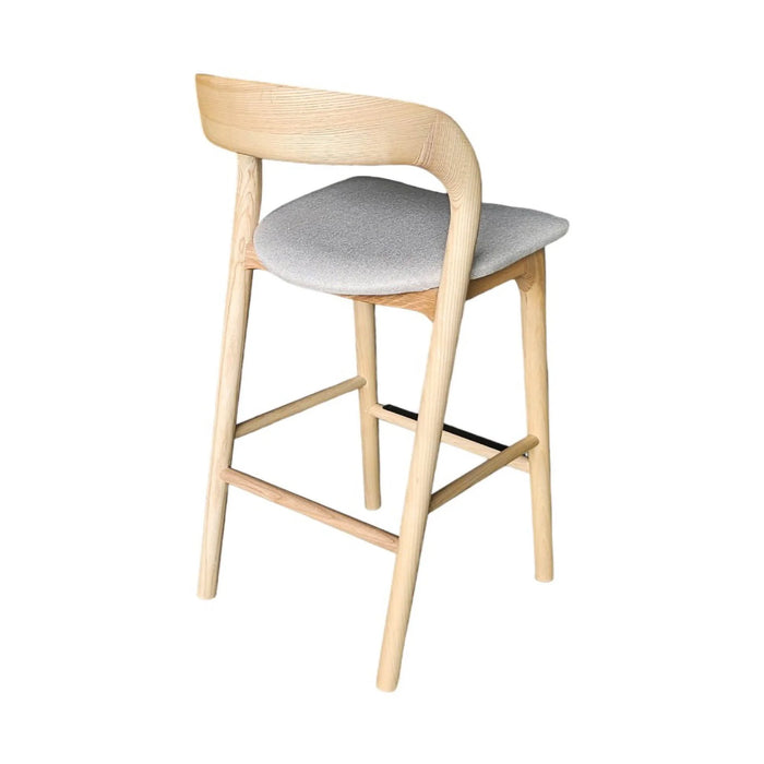 Rotondo Counter Stool - Natural Frame