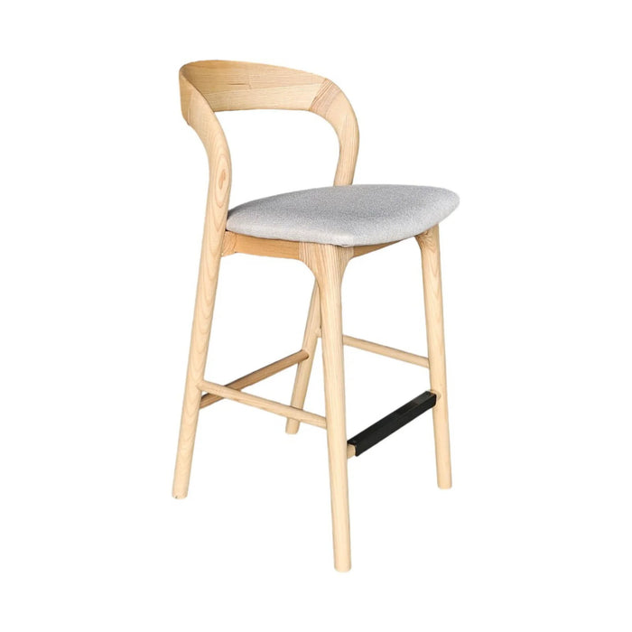 Rotondo Counter Stool - Natural Frame