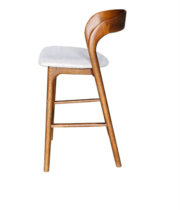 Rotondo Counter Stool - Walnut Frame