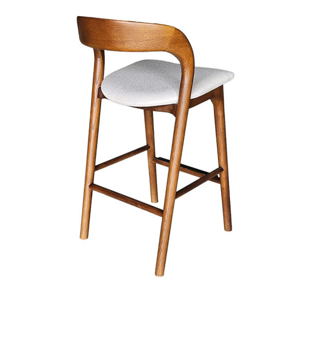 Rotondo Counter Stool - Walnut Frame