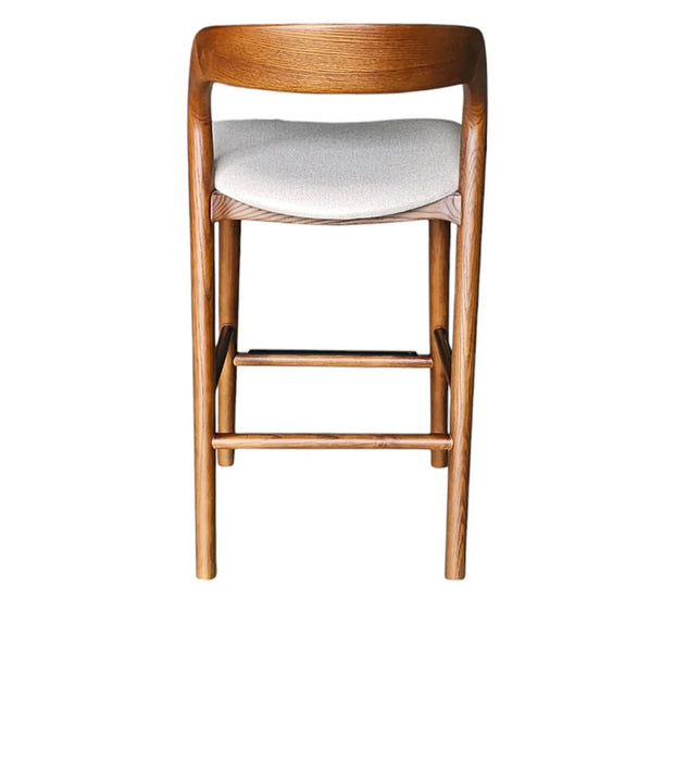 Rotondo Counter Stool - Walnut Frame