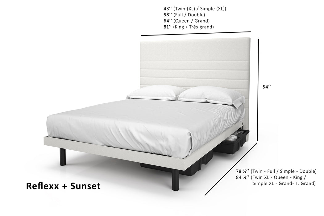 Sunset Upholstered Bed