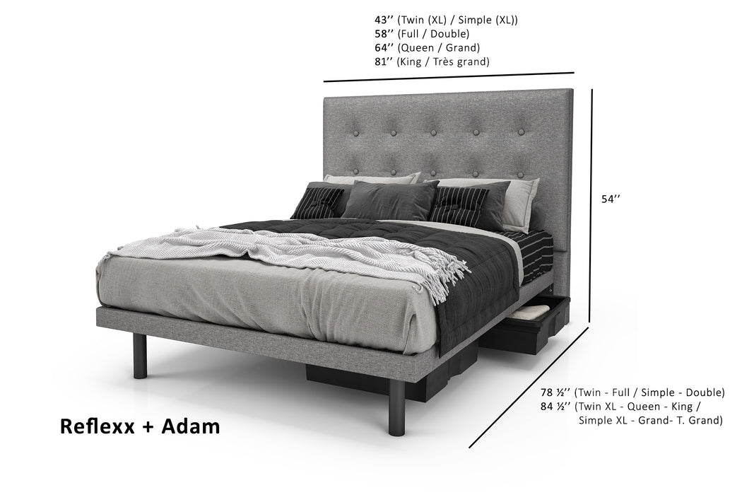 Adam Upholstered Bed