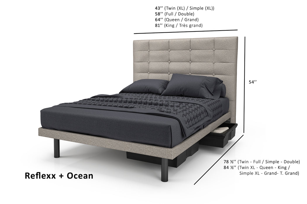 Ocean Upholstered Bed