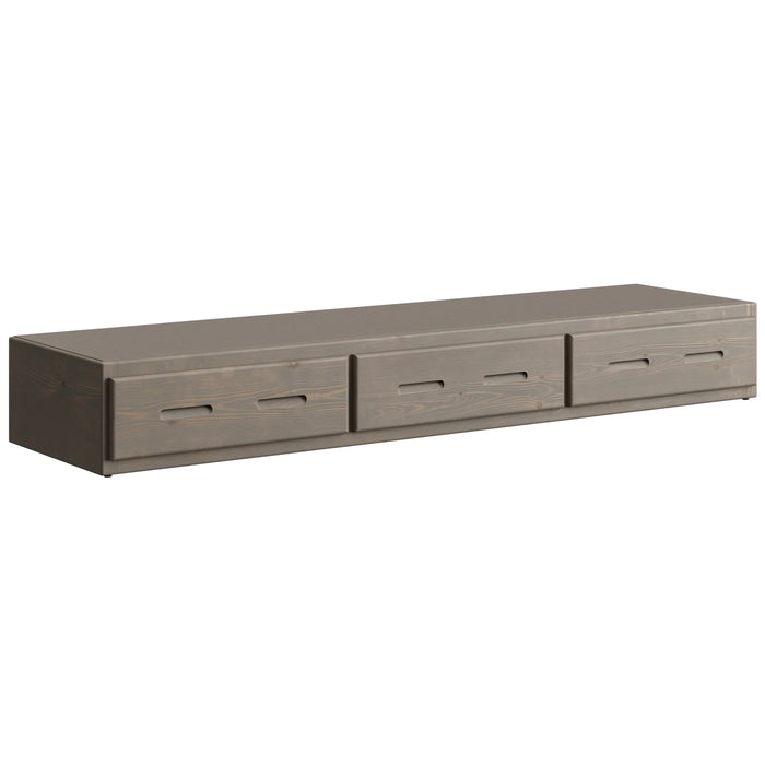 39"/54" 3 Drawer Unit in Storm Finish