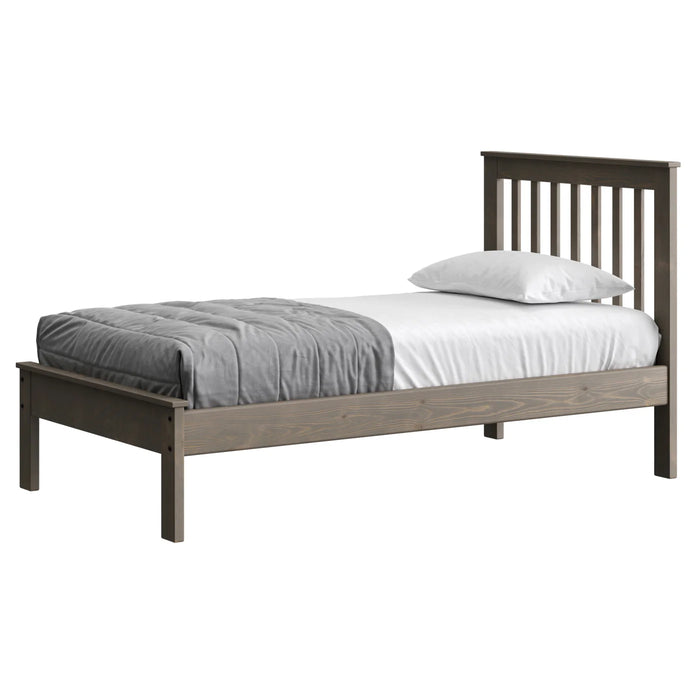 Mission 39" Single Bed in Storm Finish