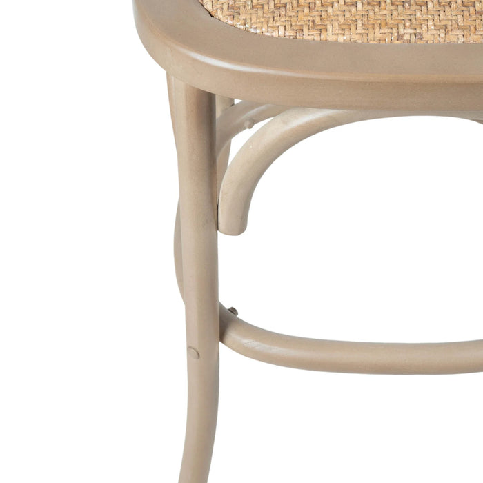 Cross Back Counter Stool