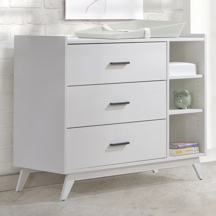 Sissi Convertible Crib and Dresser Combo