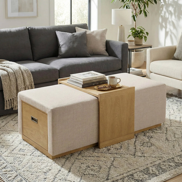 Elara Storage Ottoman