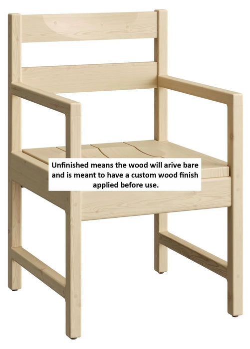 Wooden Dining Arm Chair