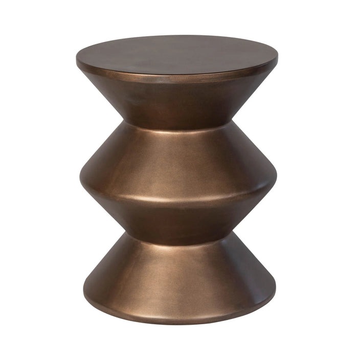 Concrete Inverted Side Table/Stool - Bronze