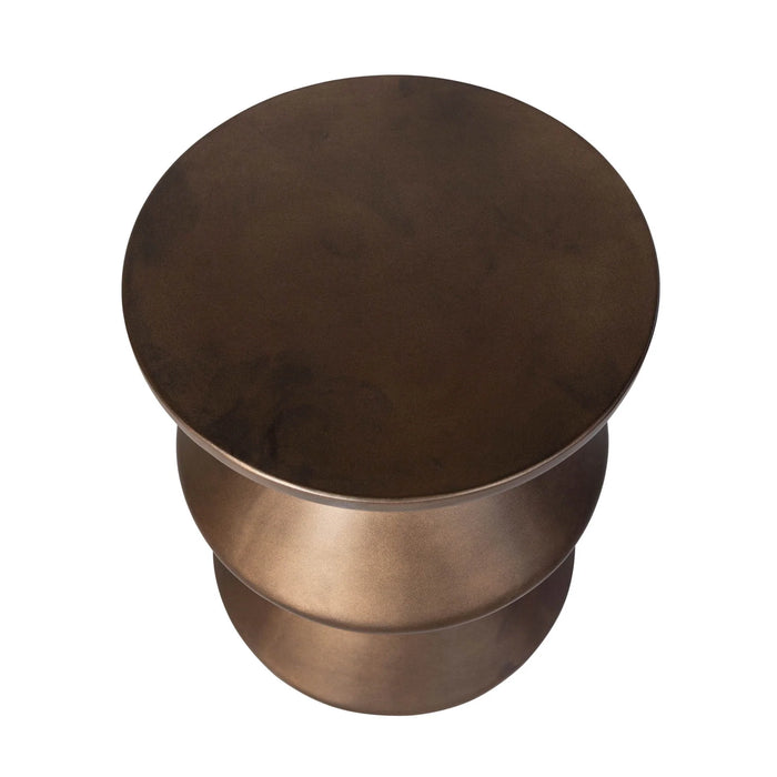 Concrete Inverted Side Table/Stool - Bronze