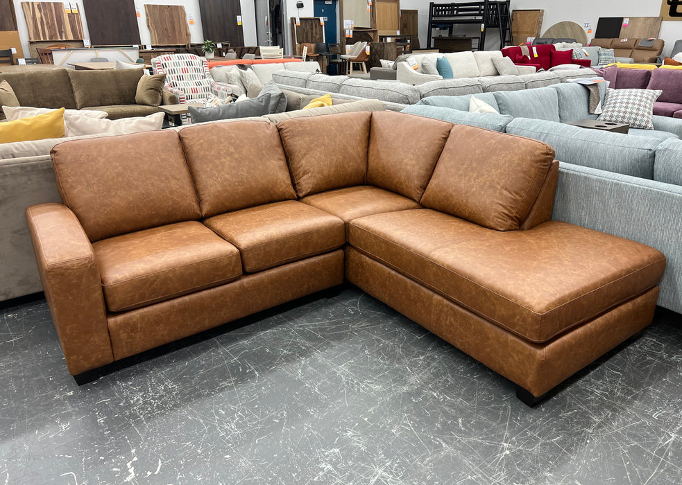 L7003 Leather Sectional