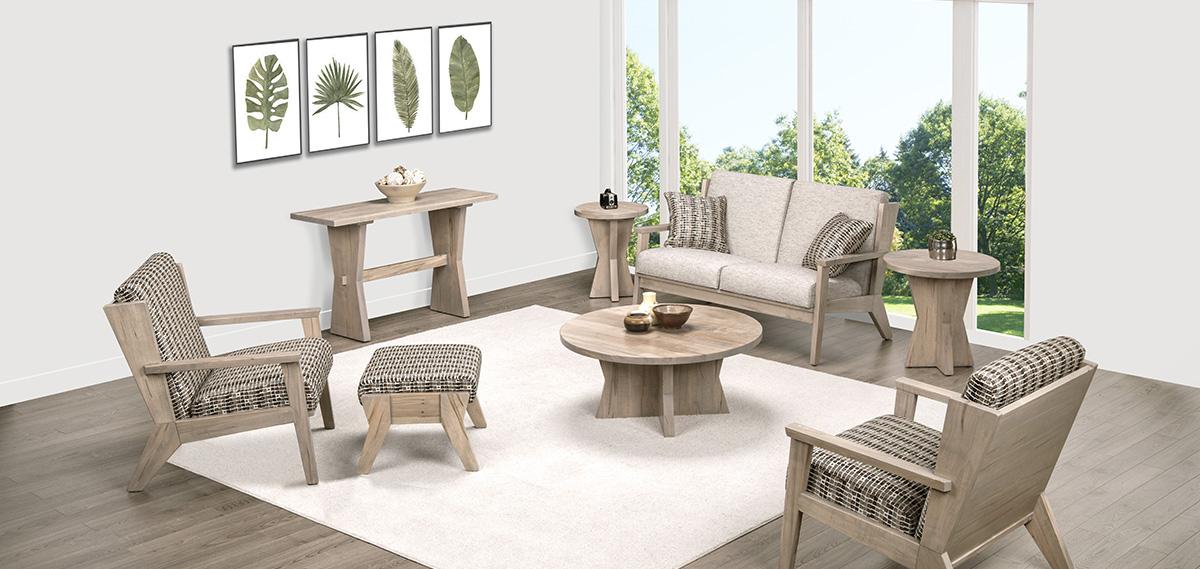 Jasper 36" Round Coffee Table