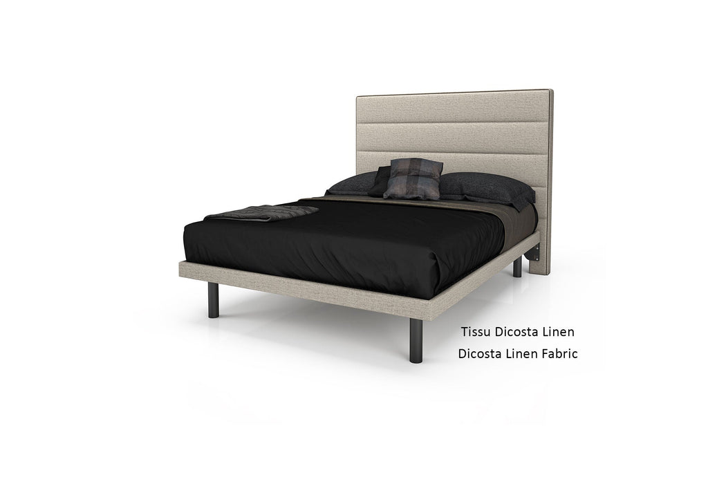 Adelaide King Bed w/Reflexx Platform (Dicosta)